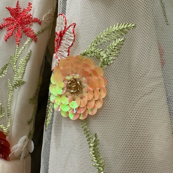 Floral Embroidered Dress - Picture 7 of 8